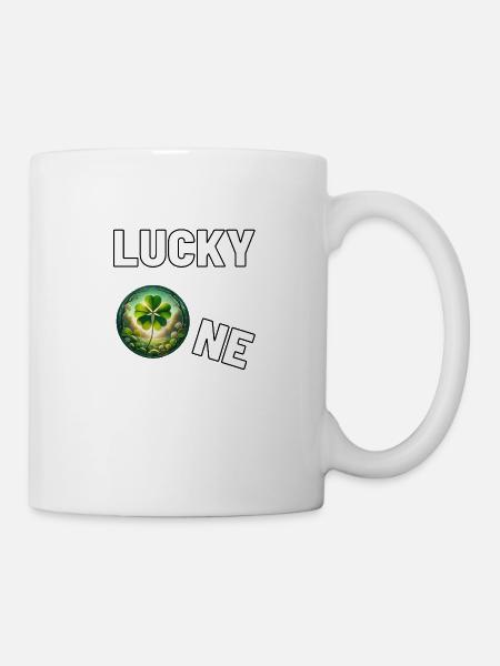 Lucky one - Tasse - Weiß