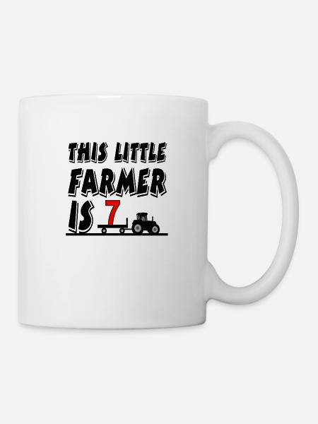 Bauer - Tasse - Weiß