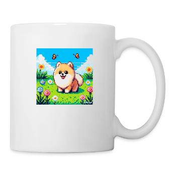 Pixel Pom - Mug - white - Right