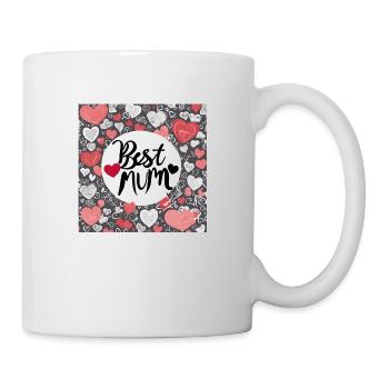 Best Mum - Tasse - Weiß - Rechts