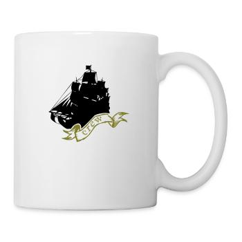 pirate ship - Mug - white - Right