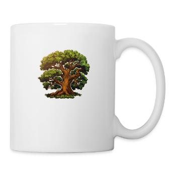 Oak Big Tree - Mug - white - Right