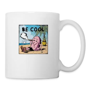 Be Cool Icecream - Tasse - Weiß - Rechts