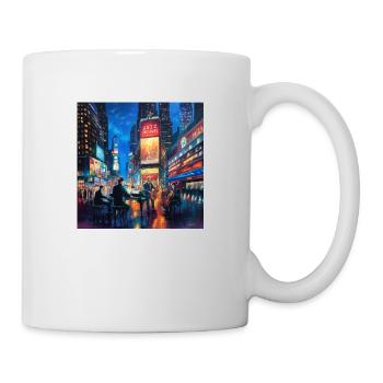 Times Square Musicians - Tasse - Weiß - Rechts