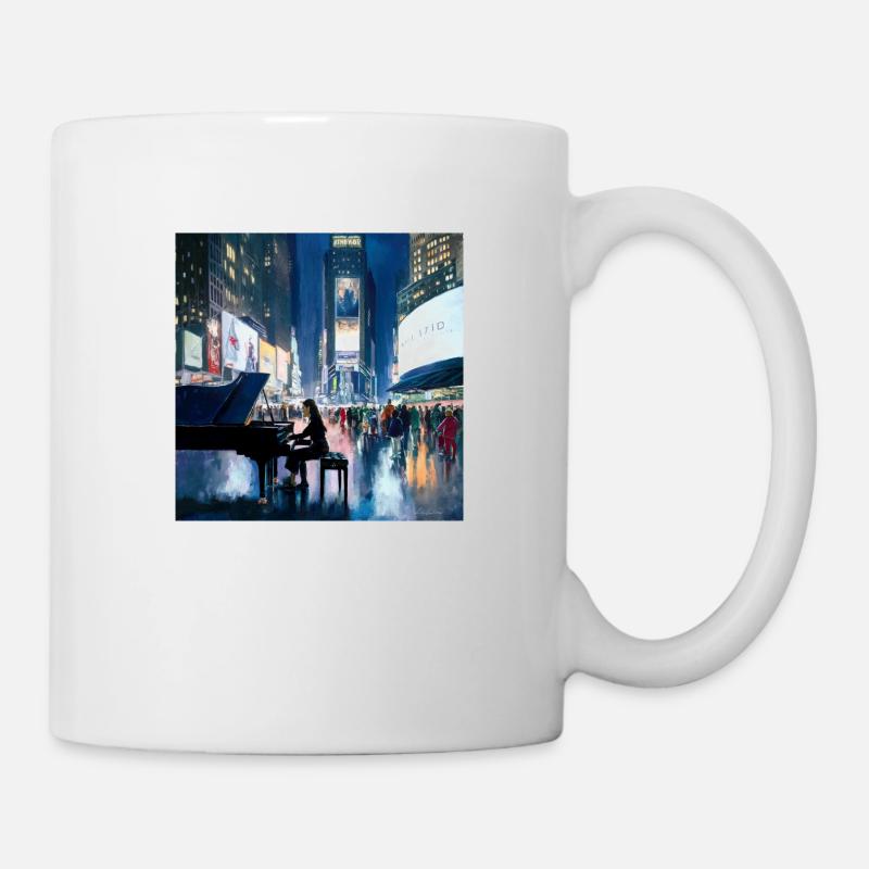 Times Square - Tasse - Weiß