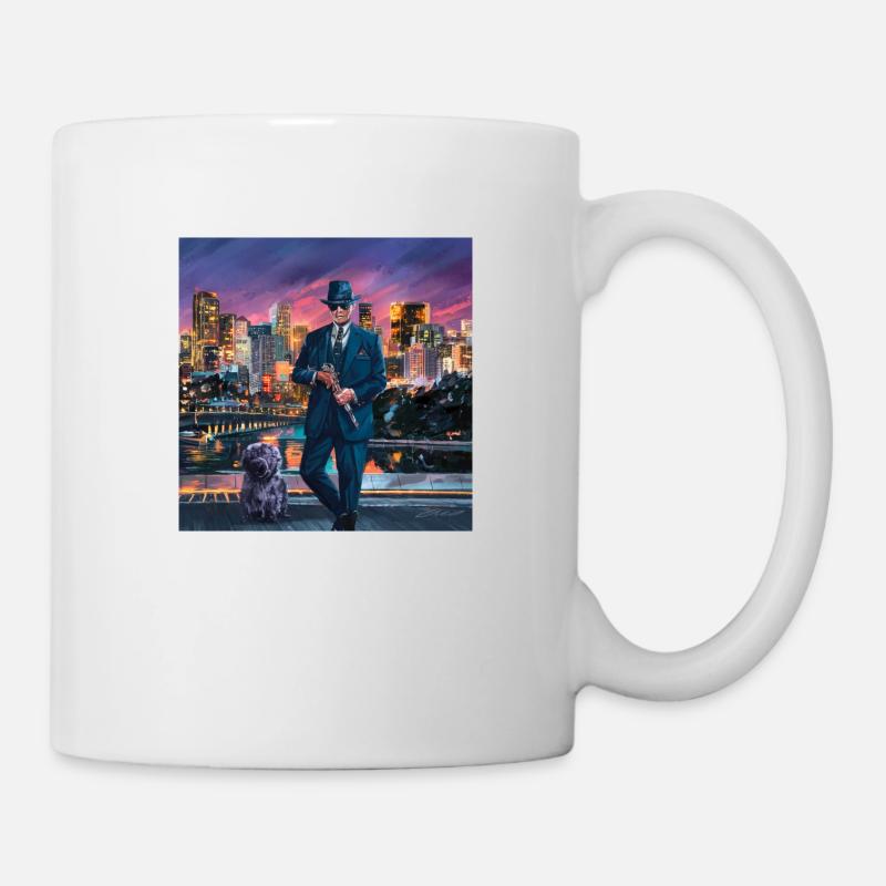 LA GANSTA - Tasse - Weiß
