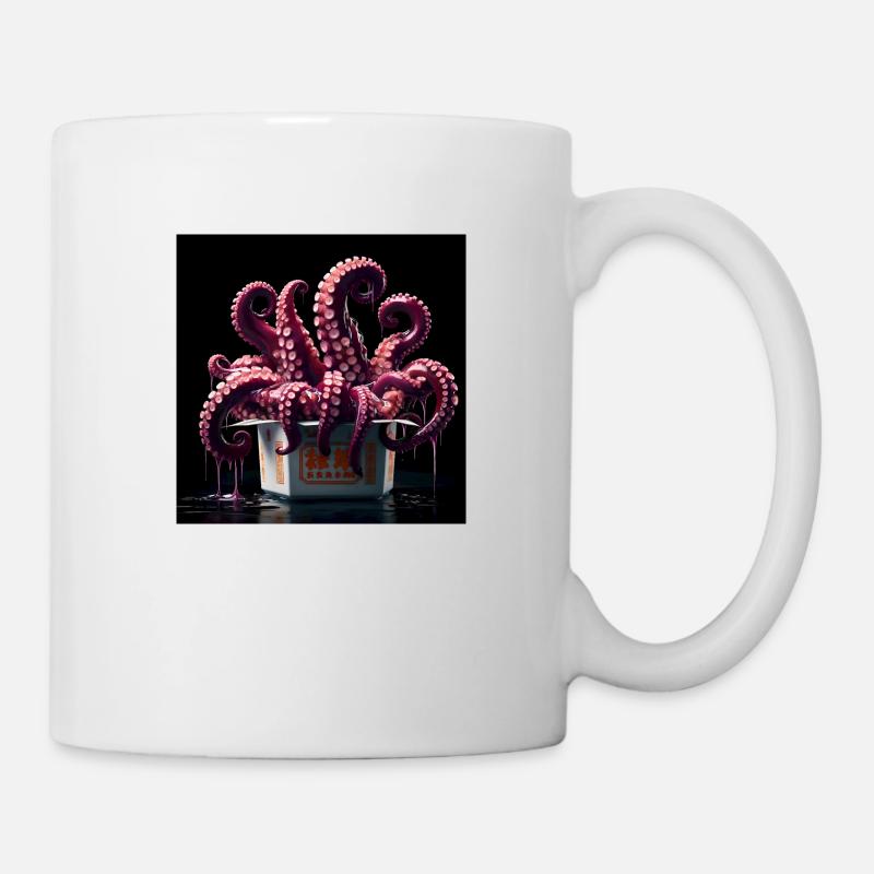 Rebel Pulpo - Tasse - Weiß