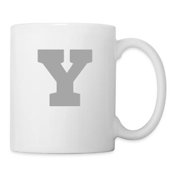 Letter y sport - Mug - white - Right