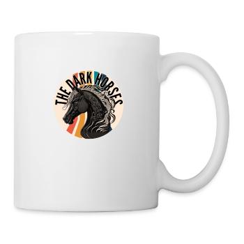 The Dark Horses round logo - Mug - white - Right