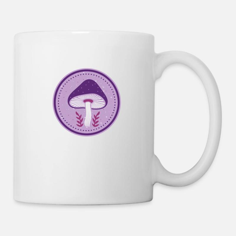 Mystic mushroom - Mug blanc - blanc