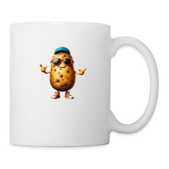 Coole Spud-Kartoffel - Tasse - Weiß - Rechts