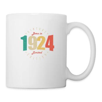 1924 Vintage Retro Anniversary Gift 1924 - Mug - white - Right