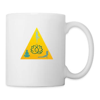 Yoga - Tasse - Weiß - Rechts