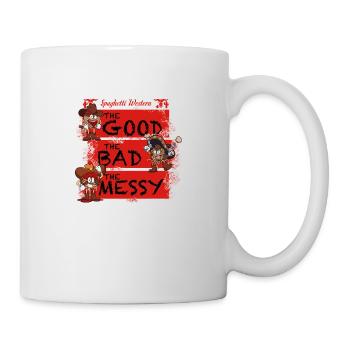 Spaghetti Western Cartoon - Mug - white - Right