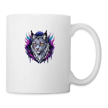 lynx - Tasse - Weiß - Rechts