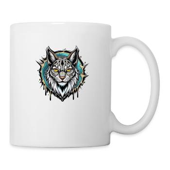 Lynx - Mug blanc - blanc - Droite