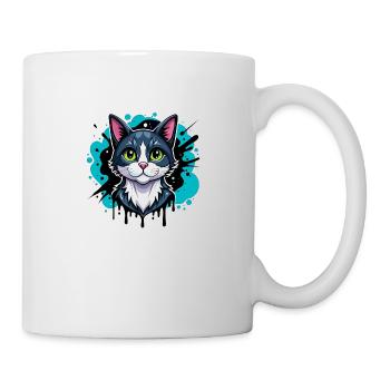 Chat - Mug blanc - blanc - Droite