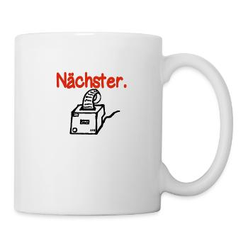 Bondrucker a la carte Koch Köchin - Tasse - Weiß - Rechts