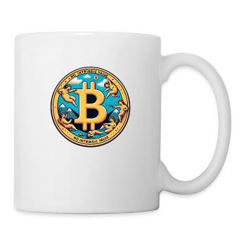 Le bitcoin n’a pas de valeur intrinsèque - Mug blanc - blanc - Droite