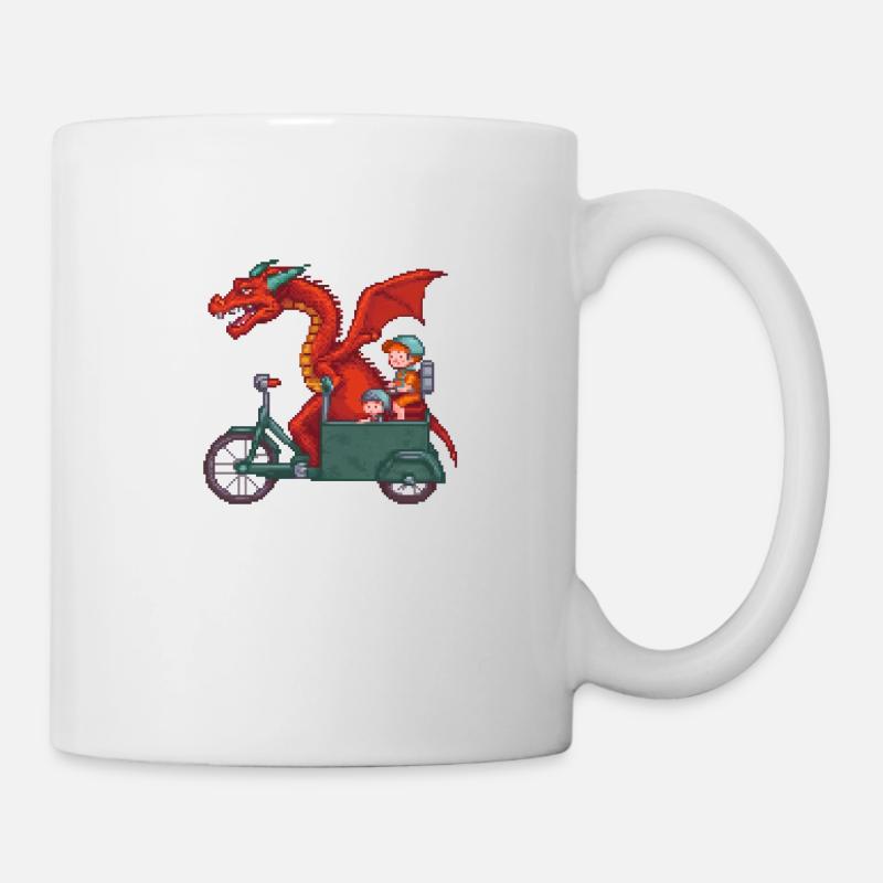 Fantasy Ride Pixel - Mug - white