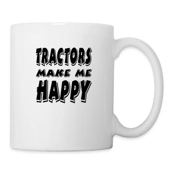 Tractor - Mug - white - Right
