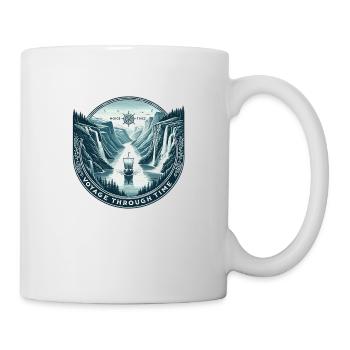 Epische Fjordexpedition - Tasse - Weiß - Rechts