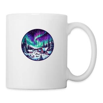 Mystical Northern Lights - Mug - white - Right