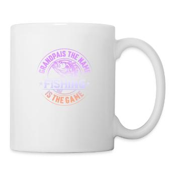 fisch, fisch, angeln, see, meer, angeln, fauna, exotisch - Tasse - Weiß - Rechts