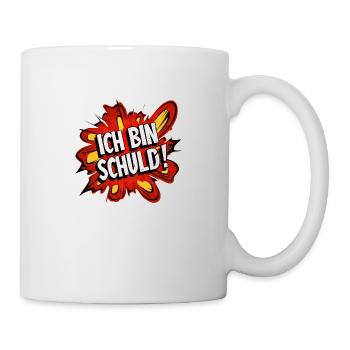 Ich bin Schuld - Tasse - Weiß - Rechts