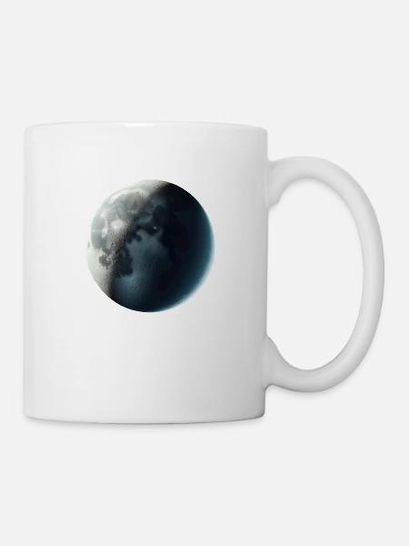 Croissant de lune croissant - Mug blanc - blanc