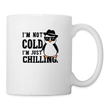 I M NOT COLD I M JUST CHILLING. PENGUIN - Mug - white - Right