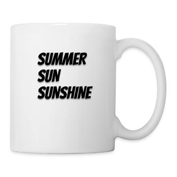 Soleil d’été Soleil Sommer Sonne Sonnenschein - Mug blanc - blanc - Droite