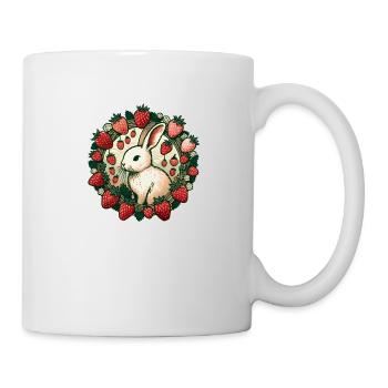 Lapin de printemps - Mug blanc - blanc - Droite