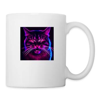 Mad Cat - Tasse - Weiß - Rechts