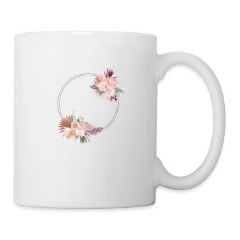 The Floral Bride - Bachelorette Party Gift Idea - Mug - white - Right