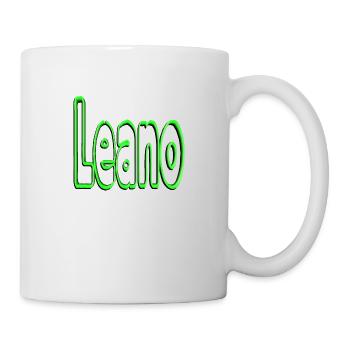 leano - Tasse - Weiß - Rechts