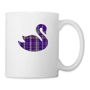 Schwan - Tasse - Weiß - Rechts