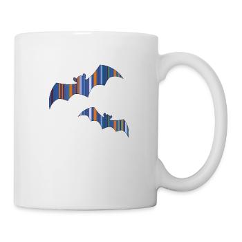 Fledermäuse - Tasse - Weiß - Rechts
