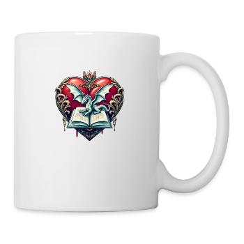 Das Herz von ZILANT - Tasse - Weiß - Rechts
