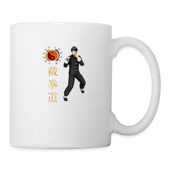Jeet Kune Do Krieger - Tasse - Weiß - Rechts