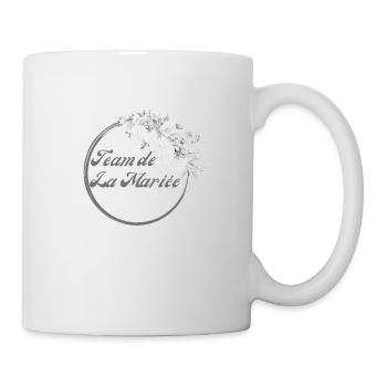 Team de La mariée floral blanche-idée cadeau Evjf - Mug blanc - blanc - Droite