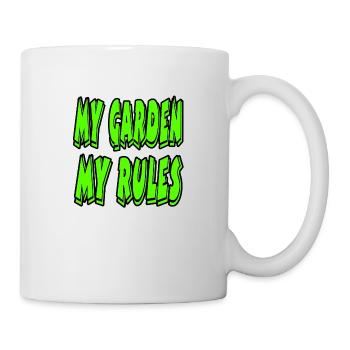 Garten - Tasse - Weiß - Rechts