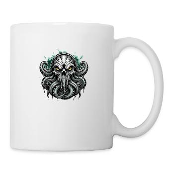 calmar - Mug blanc - blanc - Droite