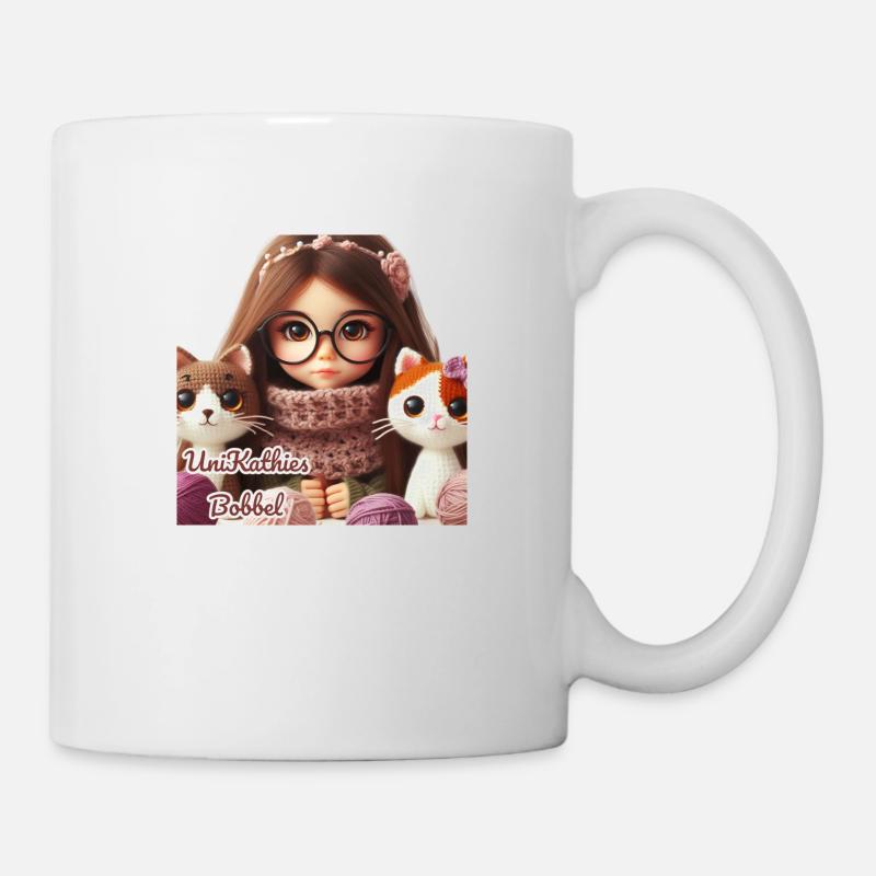 Unikathies Bobbel - Tasse - Weiß