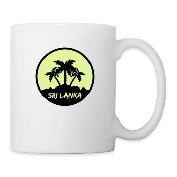 sri lanka - Tasse - Weiß - Rechts