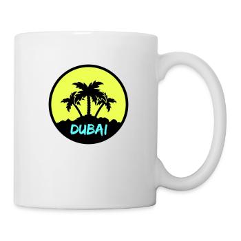 dubai - Tasse - Weiß - Rechts