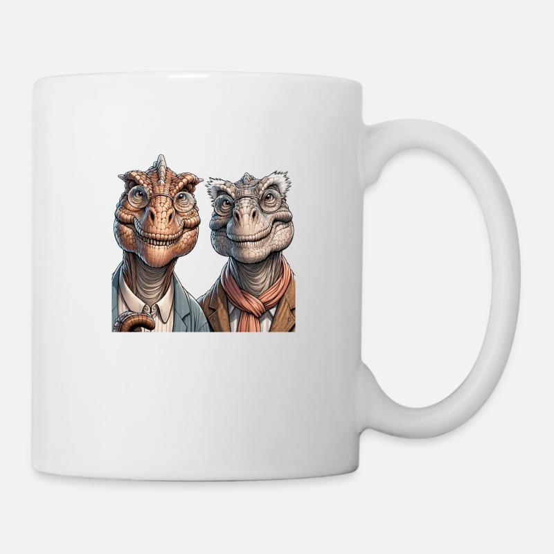 Senior Dino - Tasse - Weiß