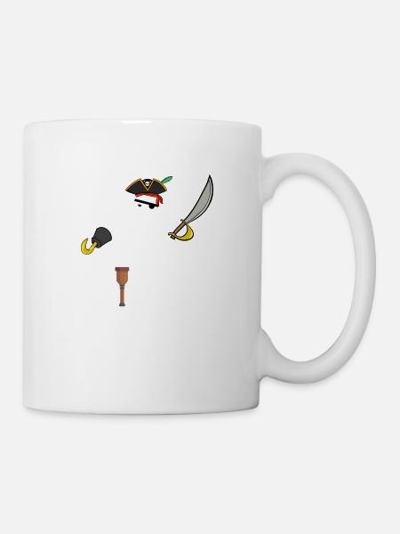Pi rat color - Mug - white