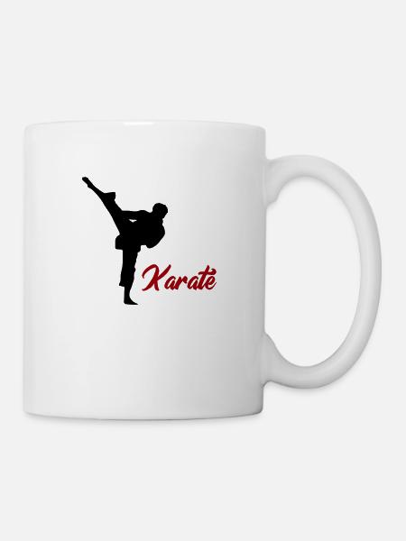 karaté - Mug blanc - blanc