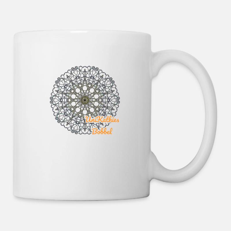 Unikathies Mandala - Tasse - Weiß